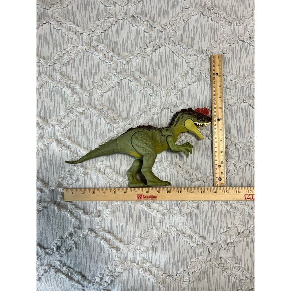 Jurassic World Dominion Dinosaur Toy Yangchuanosaurus Mattel Green - Picture 6 of 6